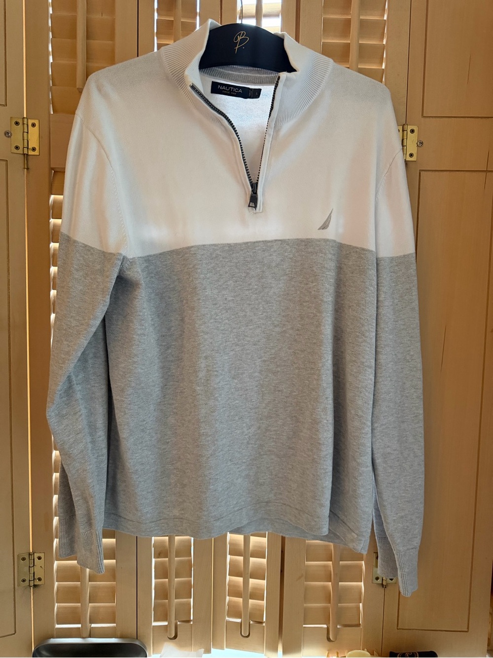 Nautica Quarter Zip Sweater